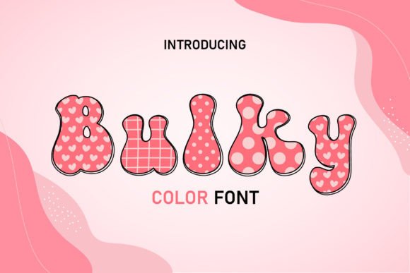 Exploring the Groovy Charm of the Bulky Decorative Font