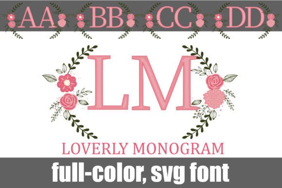 Loverly Monogram: Infusing Playful Vibrancy into Modern Design