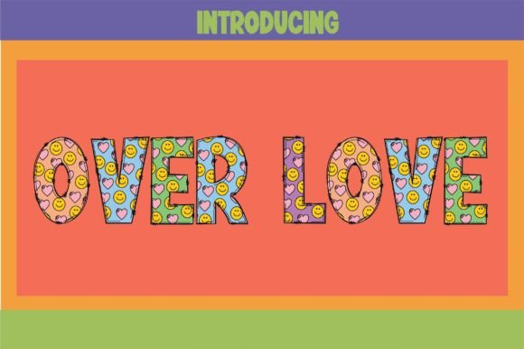 Over Love: A Creative Font for Playful Branding