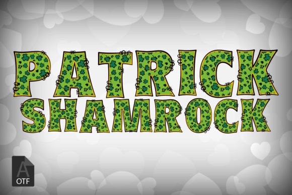 Patrick Shamrock: A Fun and Lucky Font for Creative Projects