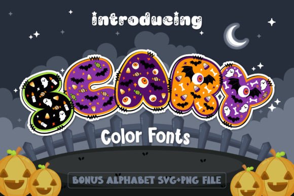 Scary Font: Adorable Spookiness for Your Creative Projects
