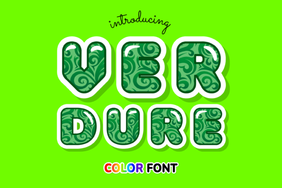 Verdure: A Breath of Fresh Air in Digital Typography